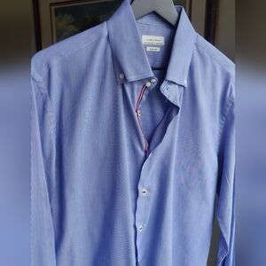 Zara Blue Striped Shirt